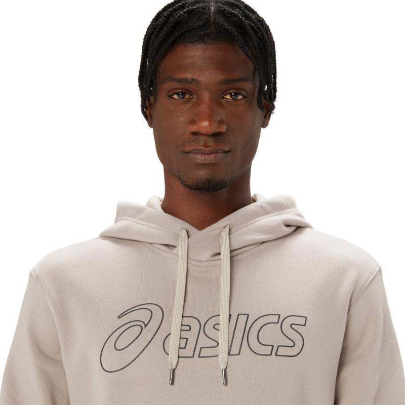 Asics Moonrock Beige Sweat-shirt gris