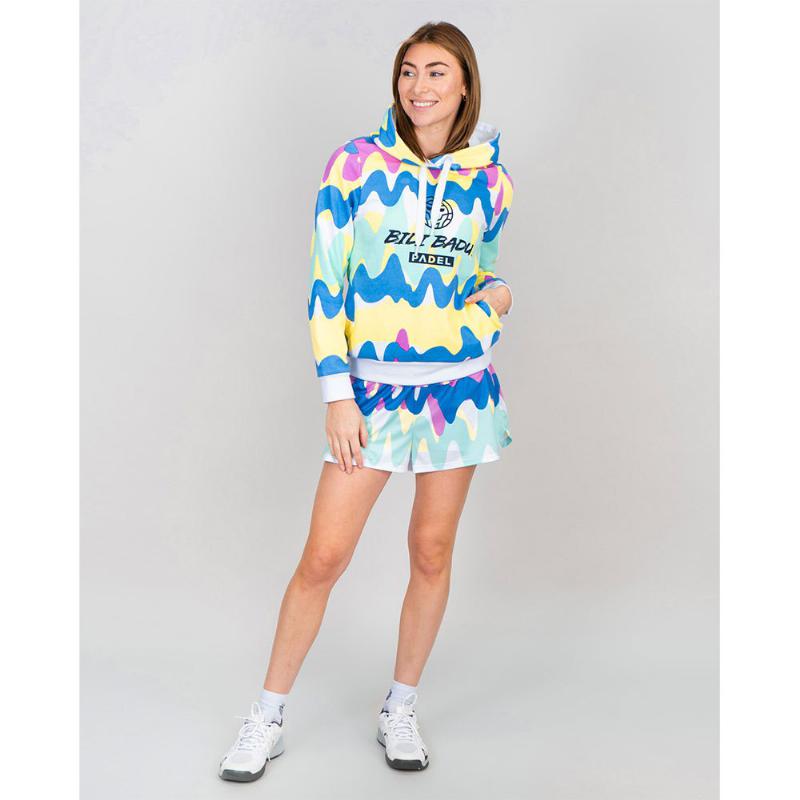 Bidi Badu Good Vibes Chill White Mix Women's Sweatshirt