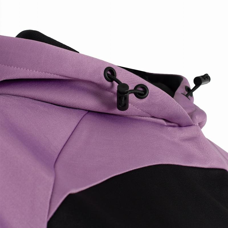 Sudadera Black Crown Merida Rosa Negro Mujer