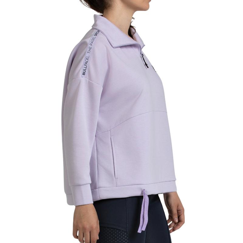 Bullpadel Alasia Pastel Lilac Junior Sweatshirt