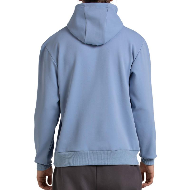 Sudadera Bullpadel Albier Azul Sombra