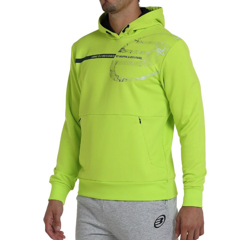 Sudadera Bullpadel Baiona Verde Vibrante