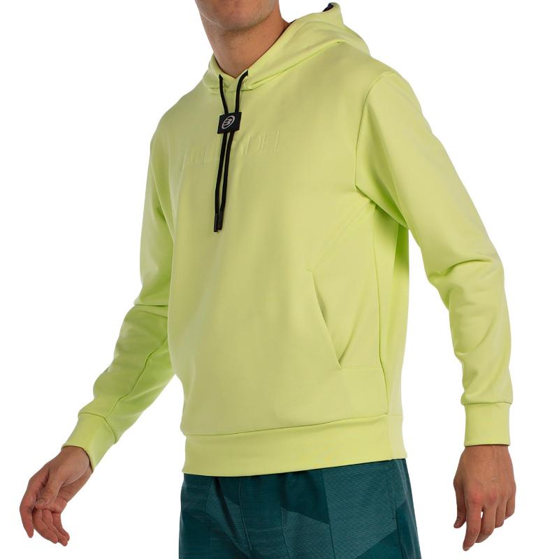 Sudadera Bullpadel Binee Limon