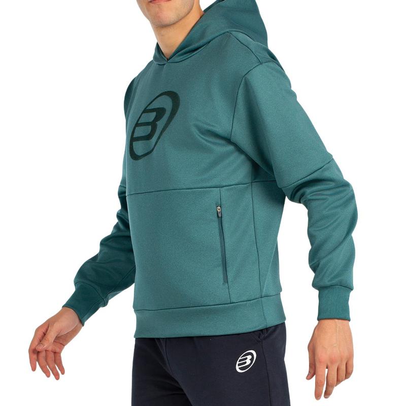 Sudadera Bullpadel Boyal Verde Oscuro Vigore