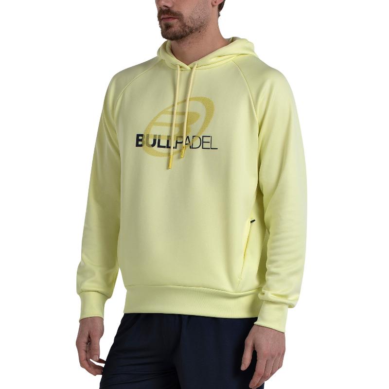 Sudadera Bullpadel Eira Amarillo