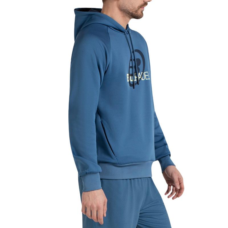 Sudadera Bullpadel Eira Azul Atomico