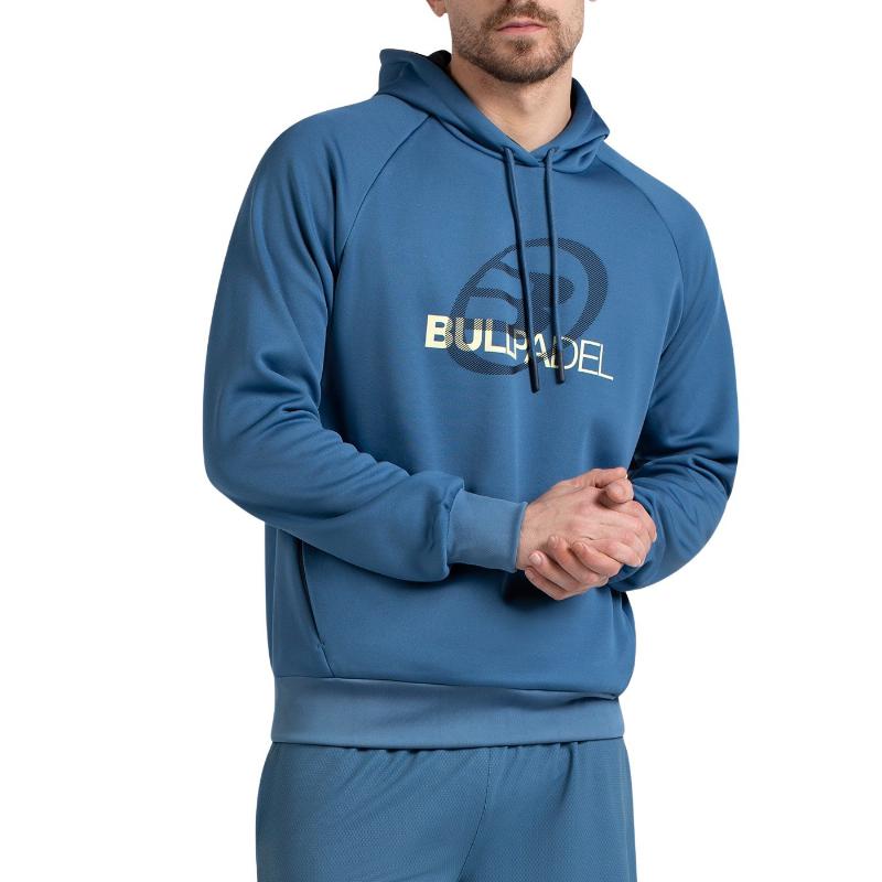 Sudadera Bullpadel Eira Azul Atomico