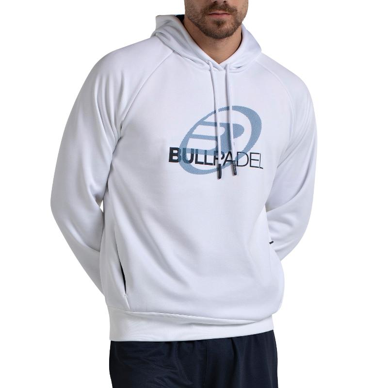 Sudadera Bullpadel Eira Blanco