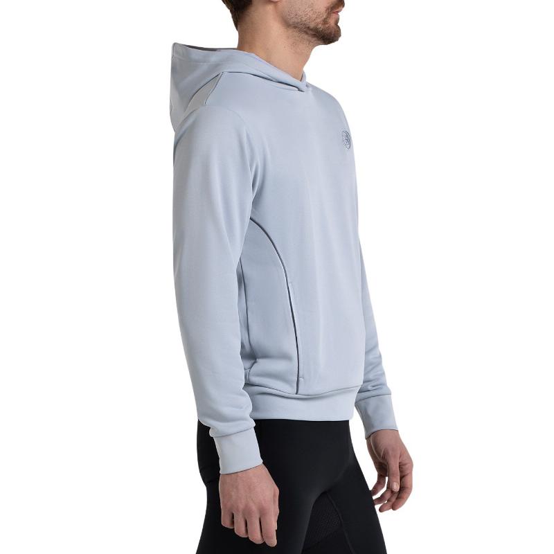 Sudadera Bullpadel Elian Gris Claro