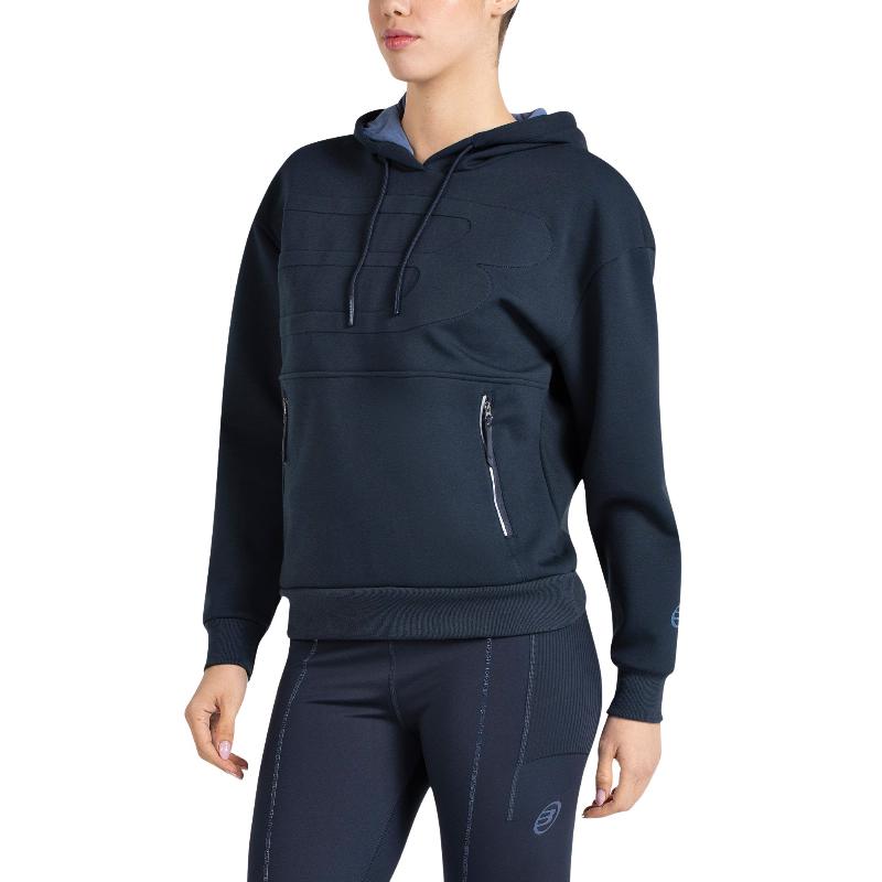 Sudadera Bullpadel Eolia Azul Marino