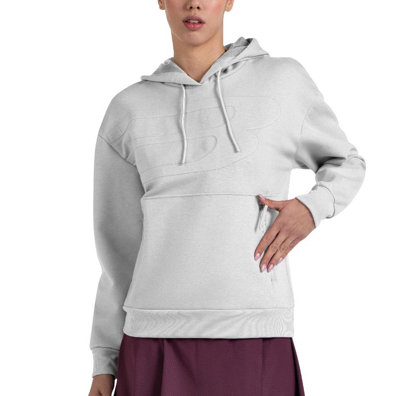 Sudadera Bullpadel Eolia Hielo