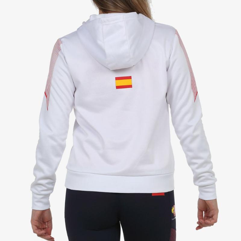 Bullpadel fep Sweatshirt ruft Weiß hervor