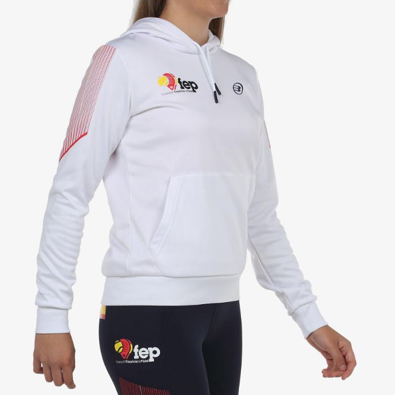 Bullpadel fep Sweatshirt ruft Weiß hervor