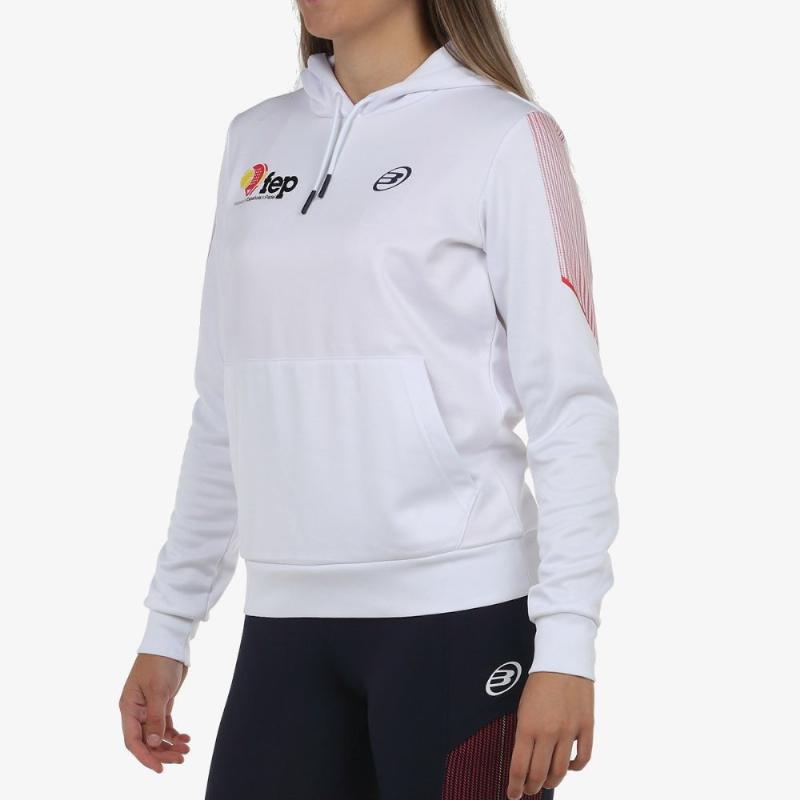 Bullpadel fep Sweatshirt ruft Weiß hervor