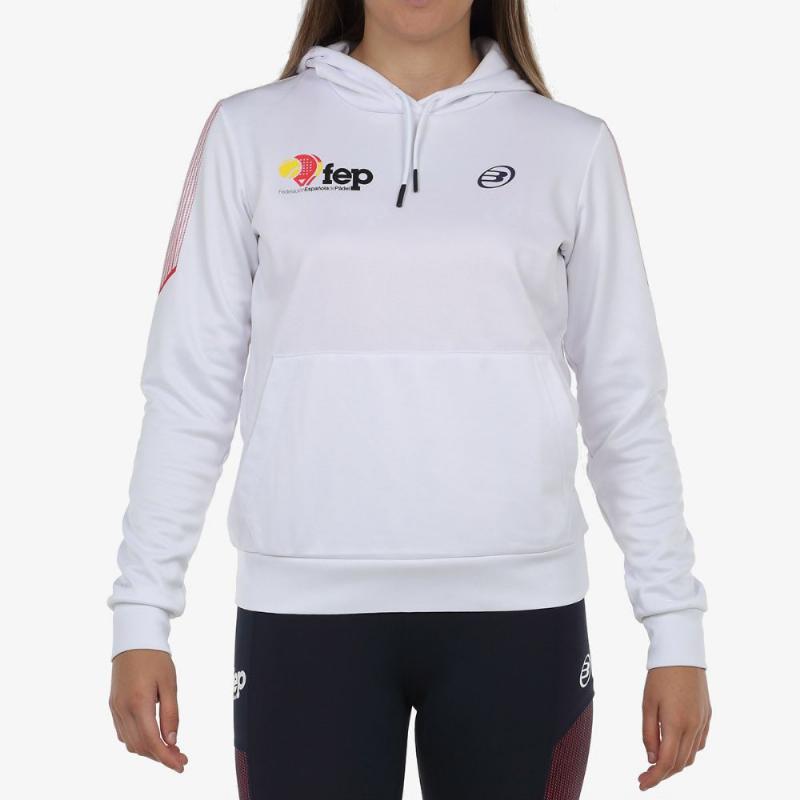 Bullpadel fep Sweatshirt ruft Weiß hervor