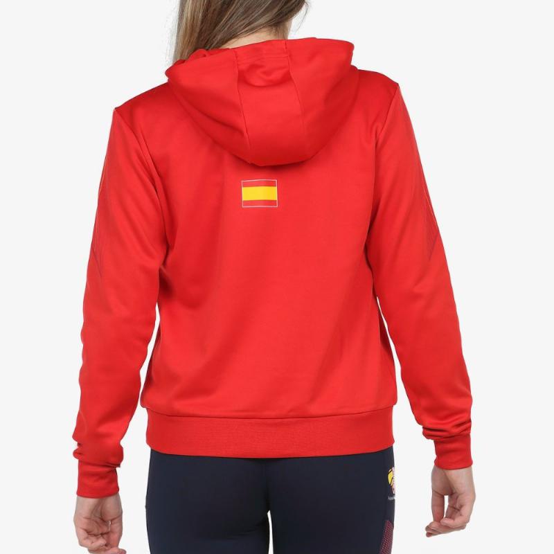 Bullpadel FEP Sweatshirt ruft rot hervor