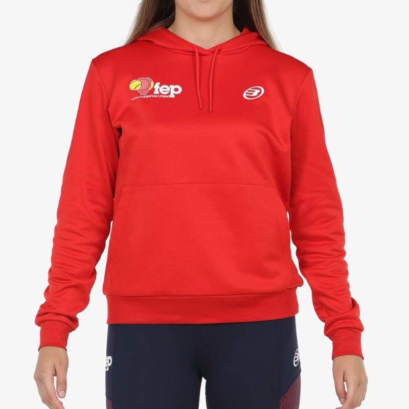 Bullpadel FEP Sweatshirt ruft rot hervor