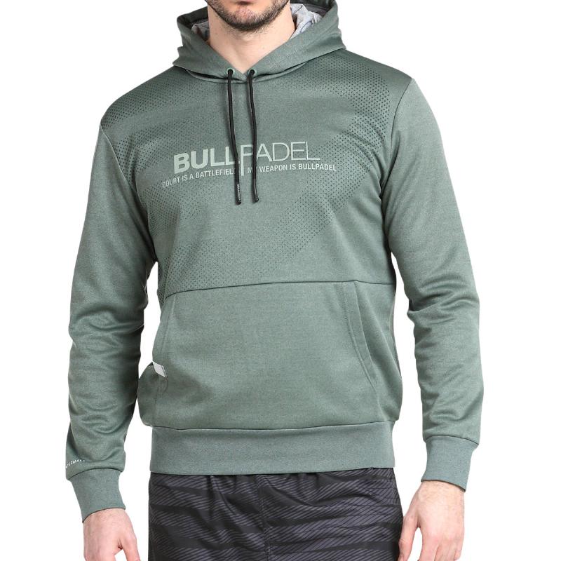 Sudadera Bullpadel Grelo Verde Oliva Vigore