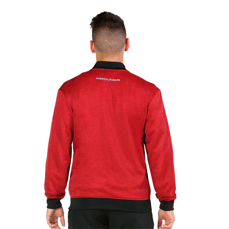 Sudadera Bullpadel Keliox AE Rojo Vigore