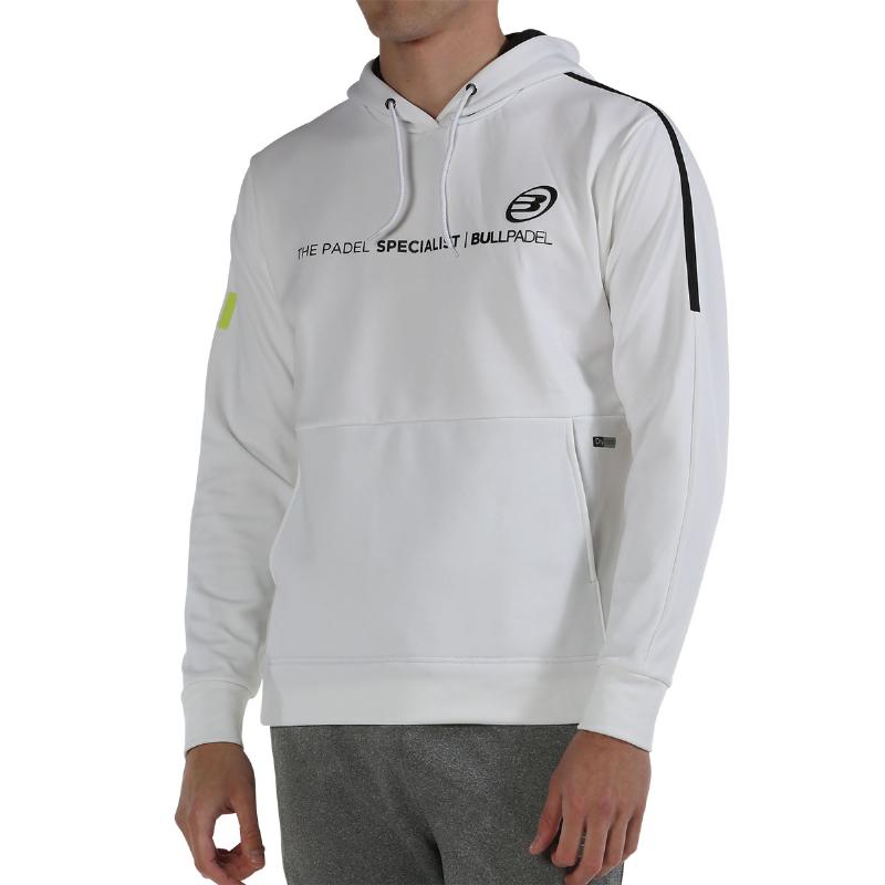 Sweat blanc Bullpadel Bullpis Lipis