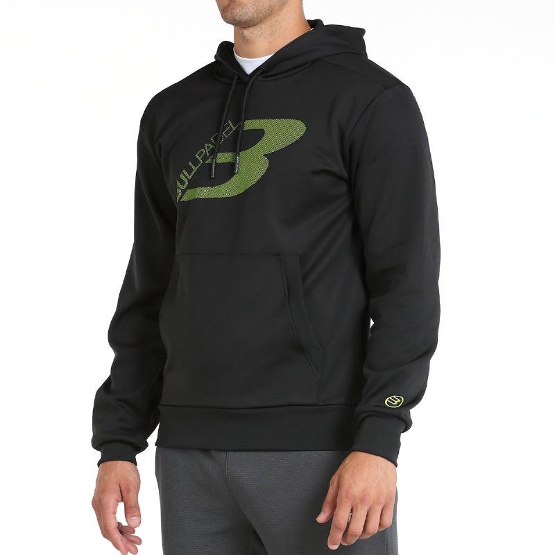 Sweat-shirt noir en bullpadel