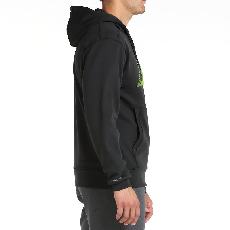 Sweat-shirt noir en bullpadel