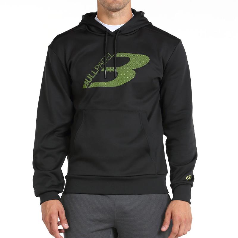 Sweat-shirt noir en bullpadel