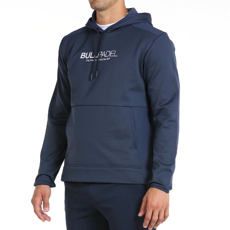 Sudadera Bullpadel Yambo 23I Azul Lavado