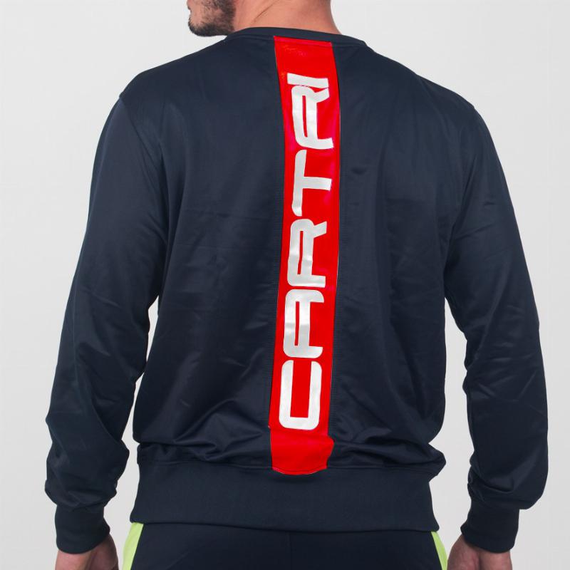 Sudadera Cartri Reves Marino Rojo