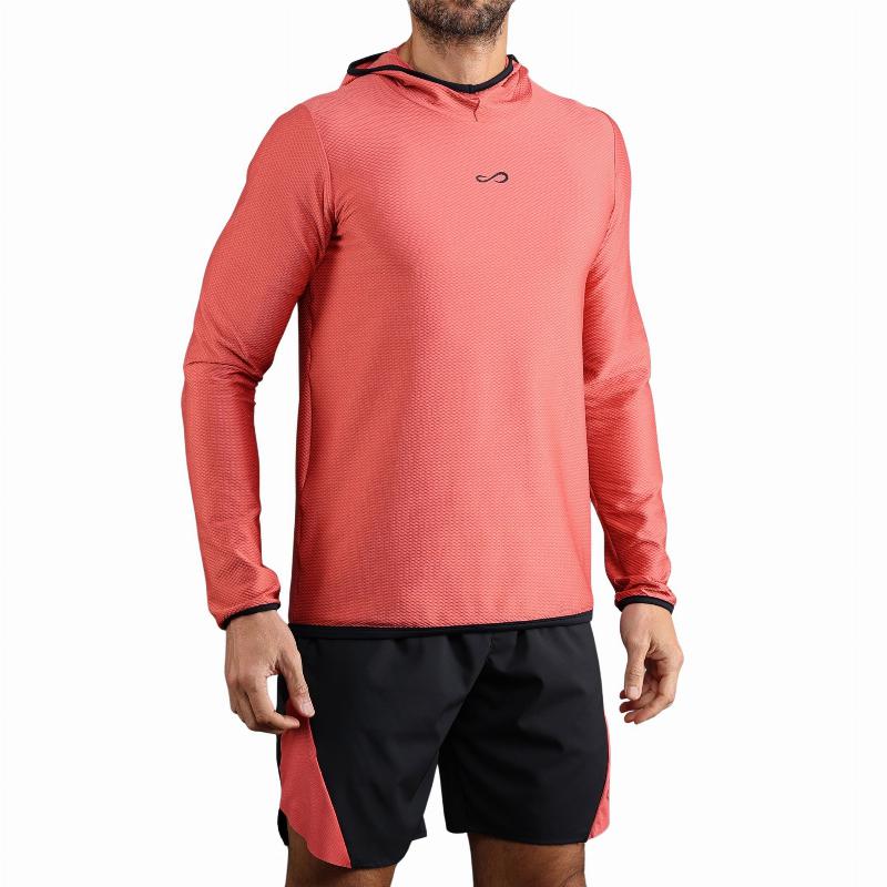 Sudadera Endless Hero II Coral Auburn