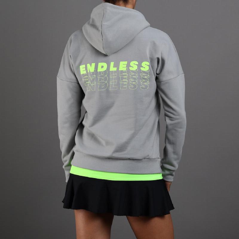 Sudadera Endless Hollow Gris Verde