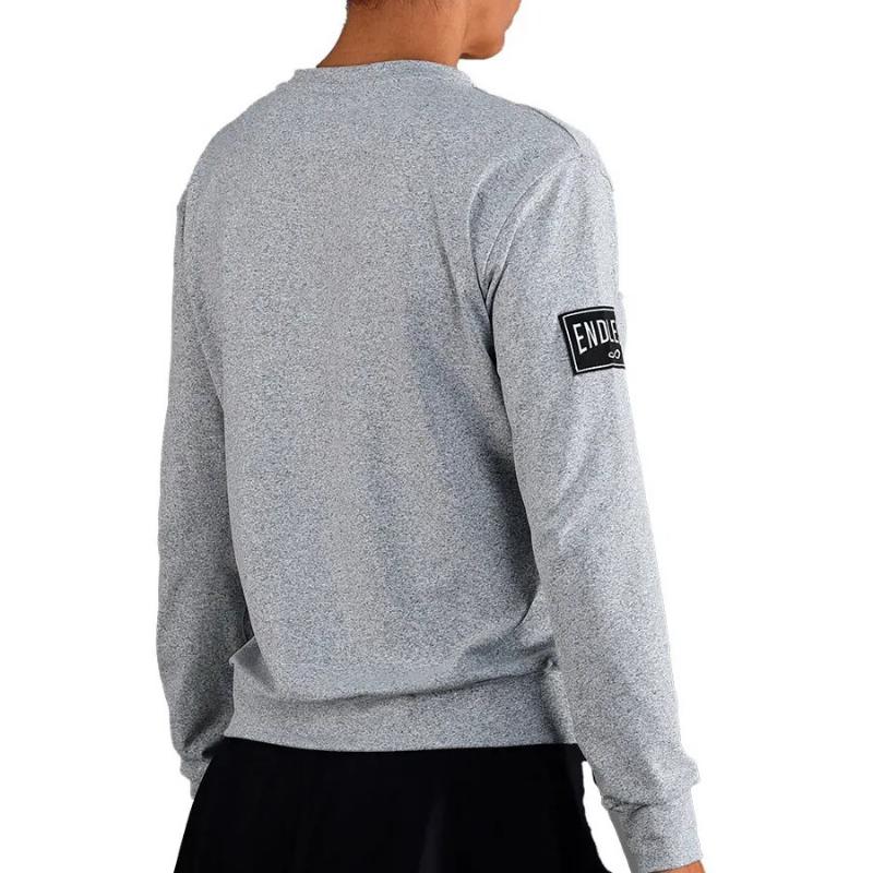 Sudadera Endless Inner Tech Gris Chine