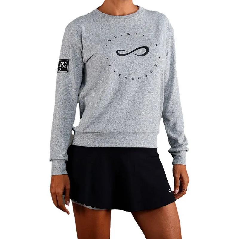 Sudadera Endless Inner Tech Gris Chine