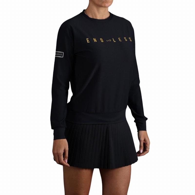 Black Inner Endless Sweatshirt