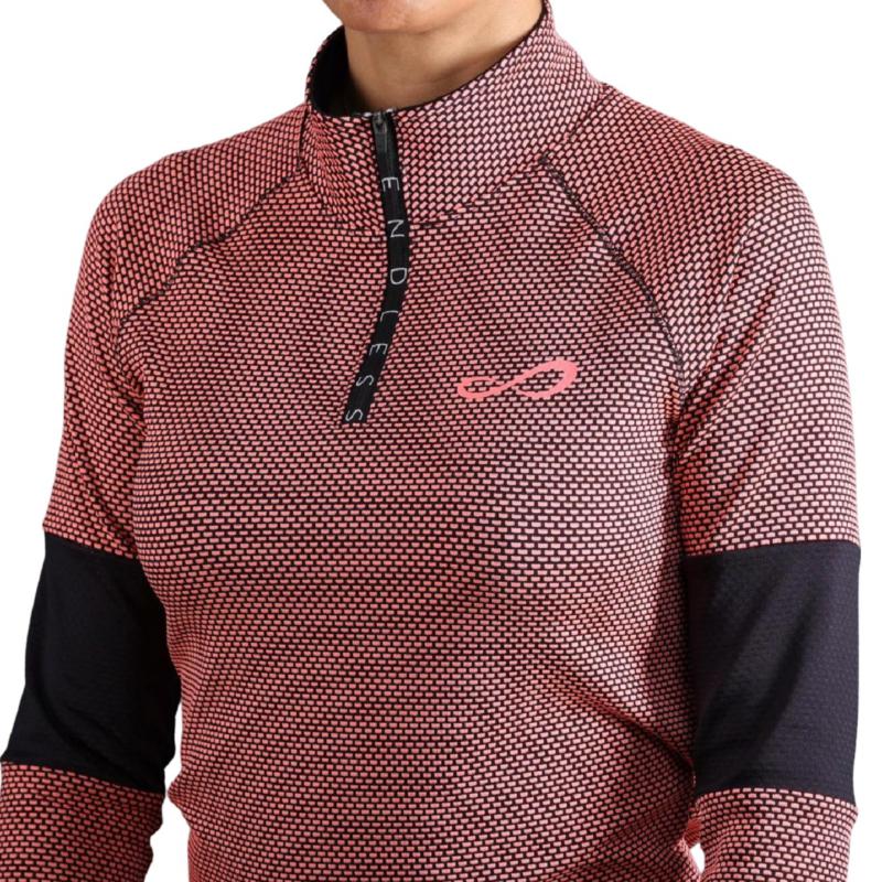 Sudadera Endless Kirsch Iconic Coral