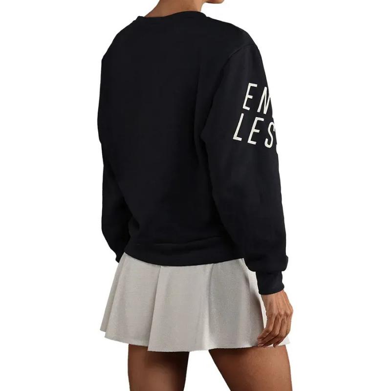 Sudadera Endless Swell Negro Dorado