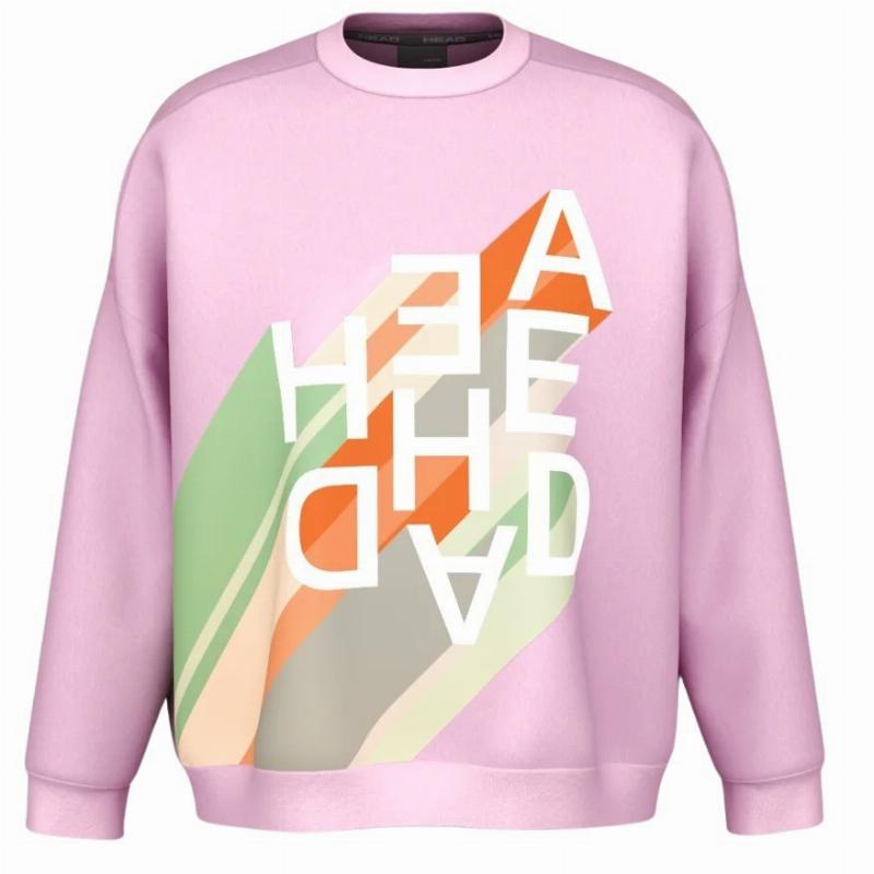 Sudadera Head Rally Lila Claro Mujer