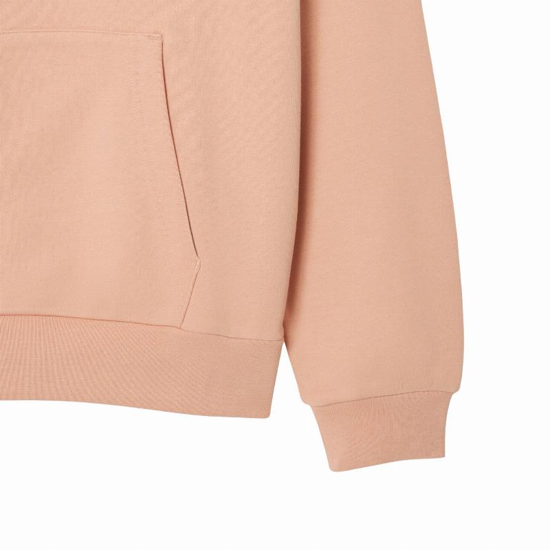 Sudadera Lacoste Algodon Beige Coral