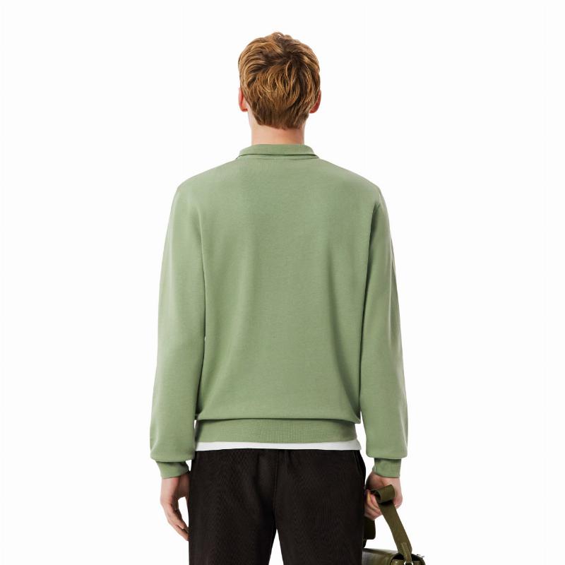 Sudadera Lacoste Classic Fit Verde Tomillo