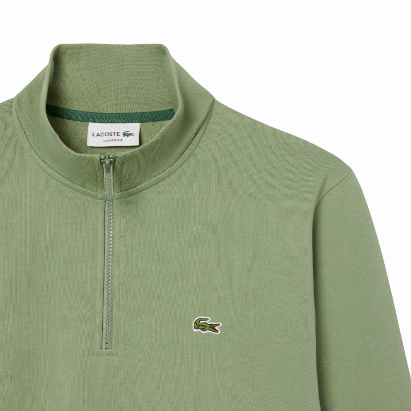 Sudadera Lacoste Classic Fit Verde Tomillo
