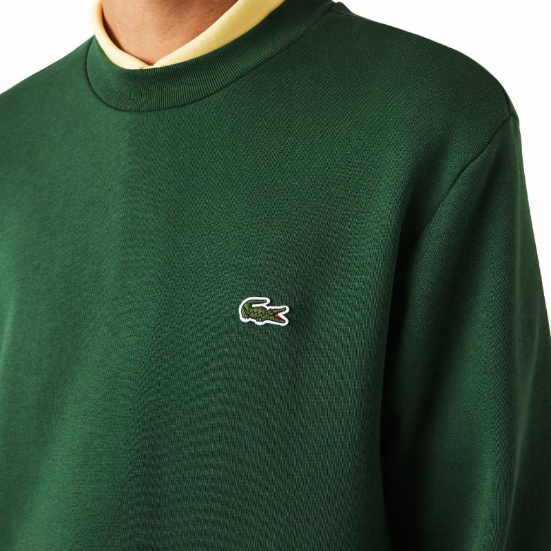 Sweat-shirt vert lacoste jogger