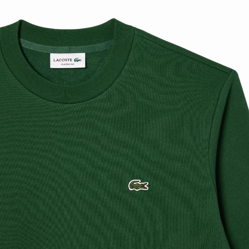 Sweat-shirt vert lacoste jogger