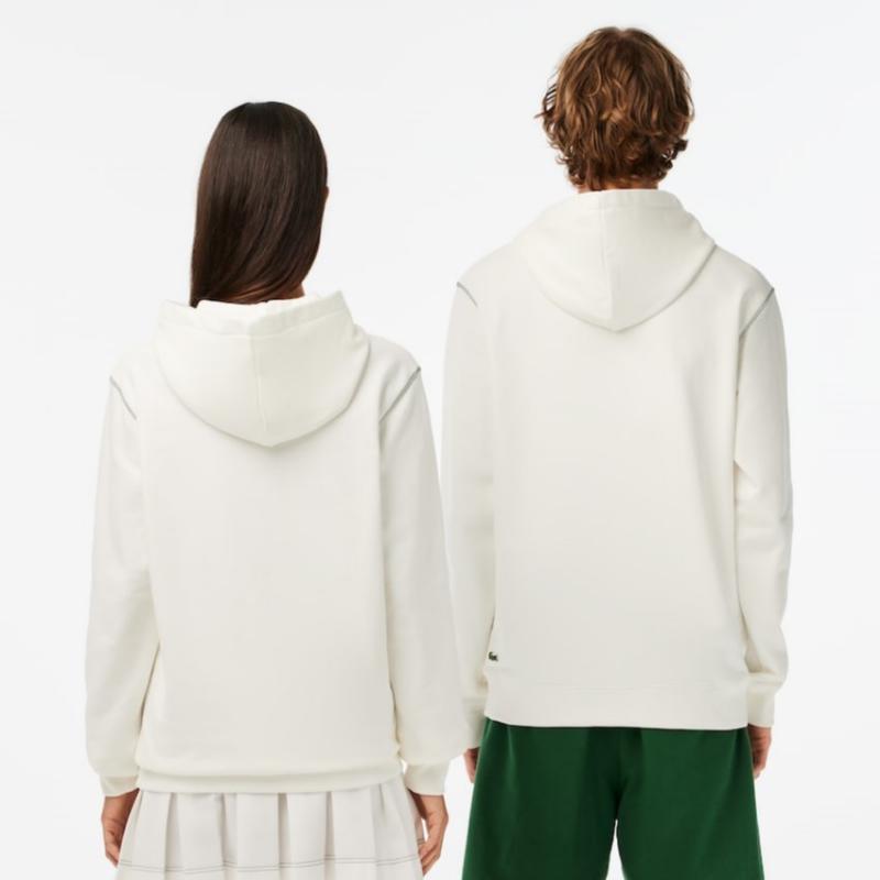 Lacoste Sport Roland Garros Edition Blanco Unisex Lacoste Felpa