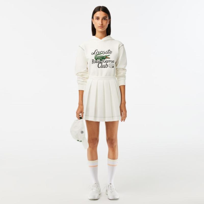 Lacoste Sport Roland Garros Edition Blanco Unisex Lacoste Felpa