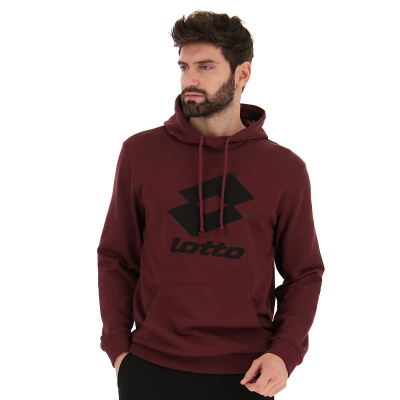 Lotto Smart II HD Ft Wine Sweatshirt