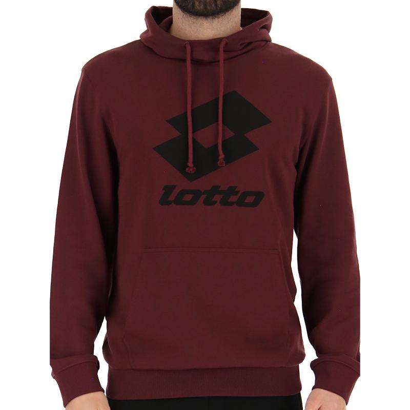 Lotto Smart II HD Ft Wine Sweatshirt