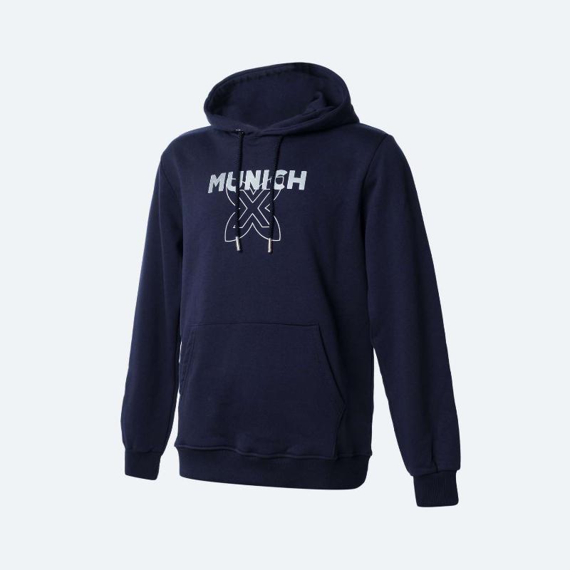 Munich Atomik Hoodie Navy Blue