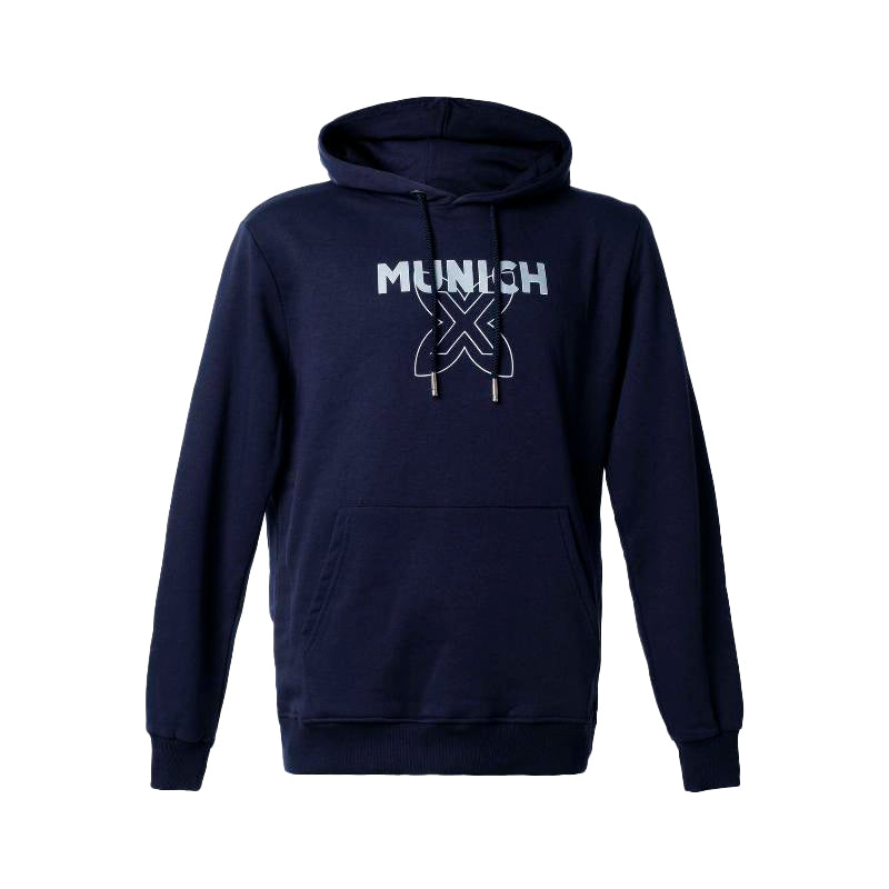 Munich Atomik Hoodie Navy Blue