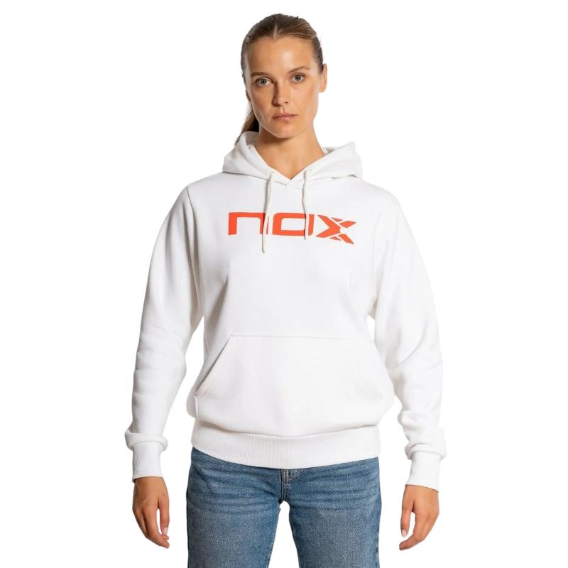 Sudadera Nox Team Club Blanco Mujer
