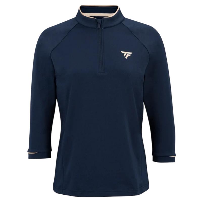 Felpa Tecnifibre Thermo Zip Blu Navy Donna